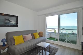 Fenêtre sur mer, loggia vue mer en bord de plage - 6