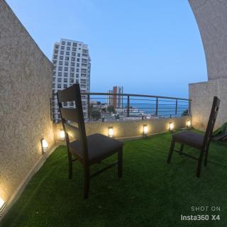 studio avec grande terrasse vu sur mer et parking - 5