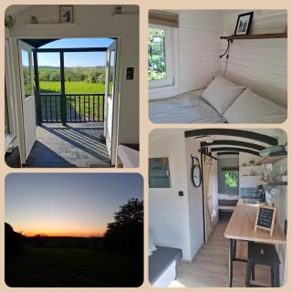 Roulotte - tiny house de la Ferme de la Chevêche - 0