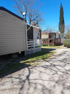 mobil home camping familial bord ardèche - 6