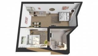 Modernes Studio-Apartment - 2