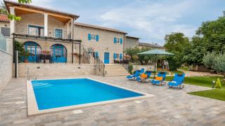 Beautiful villa Dussich with pool near Oprtalj - 1