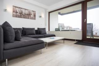 Welcome in - Ferienwohnung 14 in der Nähe des Skigebiets mit Sauna - Blick auf die Bobbahn - Winterberg - 8
