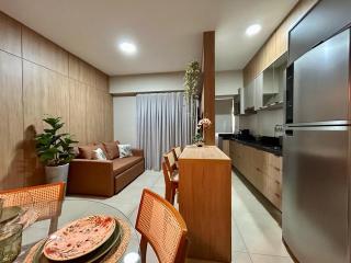 Apartamento Wi-fi, Split, Estacionamento e Piscina - 5