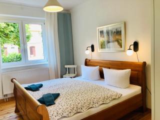 Historische Ferienwohnung am Bruderhof mit Steg & großer Terrasse - Antje - 5