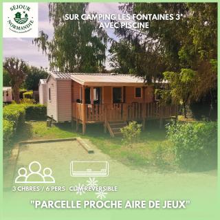 Séjour Normandie - Mobilhome basic 3ch-6p avec climatisation dans l'Eure - 120 - 0