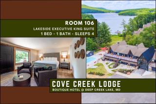Cove Creek Lodge 106 Lakeside Executive King Suite - Oakland - 8