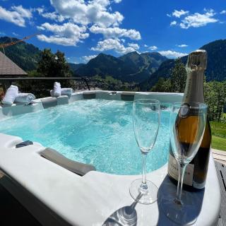 Chalet Familial Le Whymper 5 étoiles SPA Sauna Chatel - 7