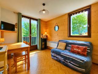 Le Chamois -5 pers- pied des pistes - vue montagne - 9