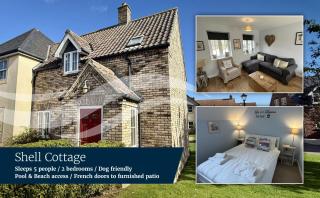 Shell Cottage - Part of the The Bay Filey Holiday Village with pool, gym and direct beach access, pub, restaurant, tennis and meadows walks - 0