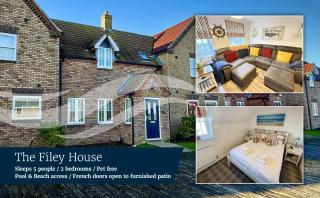 The Filey House - Part of the The Bay Filey Holiday Village with pool, gym and direct beach access, pub, restaurant, tennis and meadows walks - 0