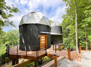 Stargazing Planetarium Treehouse Beaver Lake View - 5
