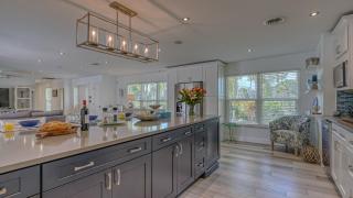 Waterfront Oasis - Private Heated Pool, Fire Pit & Gourmet Kitchen - Near Beach! - 1
