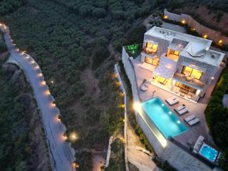 Paleokastro Villas with Private Heated Pool, Top Views - Next To Center - Top WiFi - 4