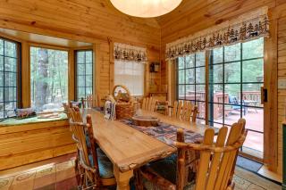 Short Walk to Lawrence Lake! Rustic Cabin w/ Deck - 4