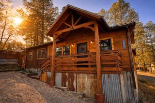 Rustline Haus Cabin with Hot Tub Walk - 9