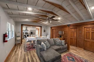 Rustline Haus Cabin with Hot Tub Walk - 6