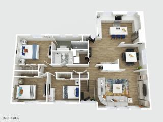 Family Ski Oasis 7BR 16-Person Spa Mins to Skiing - 7