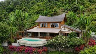 Villa Layan Hillside Residency with views and infinity pool in Amed - 9