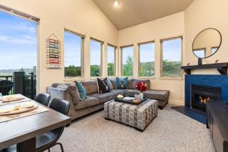 KBM Resorts Crestview Condos Spacious condo near Olympic Park with gas fireplace year-round pool hot tub city wide shuttle access. CVC-308B - 2