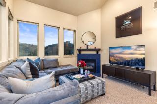 KBM Resorts Crestview Condos Spacious condo near Olympic Park with gas fireplace year-round pool hot tub city wide shuttle access. CVC-308B - 1