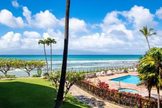KBM Resorts FREE CAR Kaanapali Shores Ocean view 2-Bedroom Condo with Huge Lanai Steps to Pool KS-258 - 6