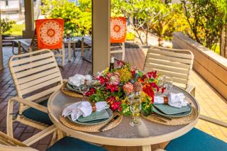 NEW KBM Resorts FREE CAR Kapalua Bay Villas Ocean View 1-Bedroom condo steps to beach with spacious lanai KBV-24G3 - 1