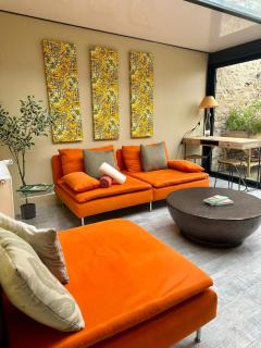 Maison cosy pour 2 à Crépy, Véranda et Jardin - 3