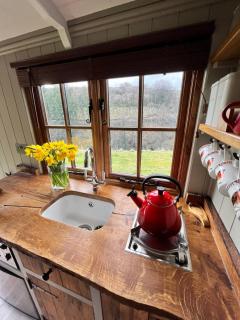 Romantic North Devon Shepherd hut - 1