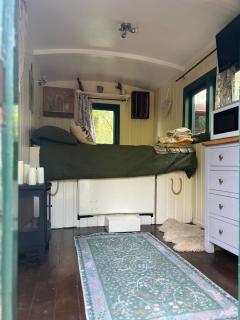 Fern Cosy Woodland Shepherds Hut Walk to Sea - 0