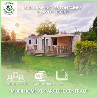 Séjour Normandie - Mobilhome confort 3ch-6p avec WiFi-TV dans l'Eure - 164 - 0