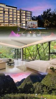 Yangshuo Cloud Hotel - View King Size Bed - Private Bathtub - Endless Pool - Lawn and Surrounded - Western Breakfast - 0
