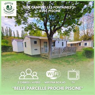 Séjour Normandie - Mobilhome confort 2ch-4p avec WiFi-TV dans l'Eure - 308 - 0