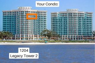 Beachview Condo at Legacy Tower 2 -1204 - fully furnished 2 bedroom 2 bath - 6