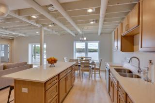Waterfront Home, Little Wolf Lake w/ Private Patio - 5