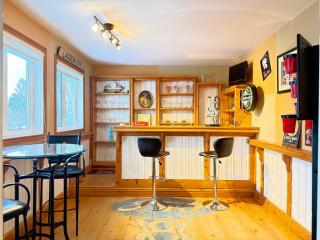 Canalside Summer Cottage with Waterview, Custom Bar, BBQ, and Fireplace - 7