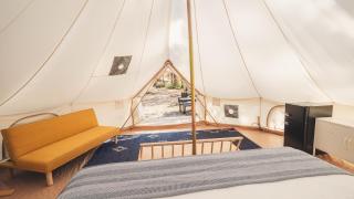 Chic Glamping Tent with Firepit - 8