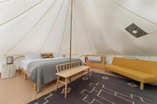 Chic Glamping Tent with Firepit - 3