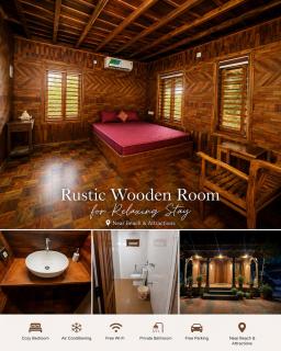 Rustic Wooden Room for Relaxing Stay - 1