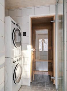 Modern 3 Bedroom Stay with Sauna - 4