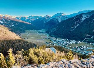 Les granges d'Arvieux vue sur le Queyras - 0