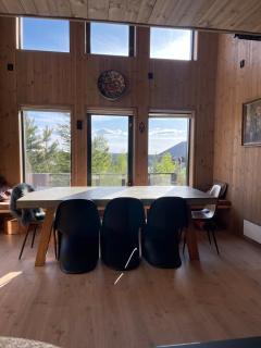 Moderne hytte ved sjøen med badstue - 4