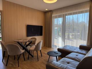 Smilčių Trio keturviečiai apartamentai su terasa - 8