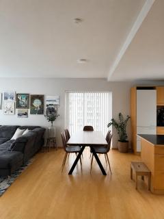 Private Scandinavian Apartment with Hafnarfjall View - 4
