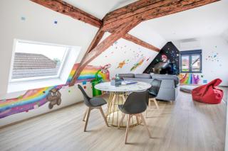Proche Europa-Park, Appartement Fun & Familial, Clim, Jardin - 9