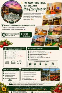Baguio Summerfield HomeStaycation Overlooking Strawberry Farm Sunset-view - 8