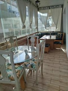 Appart spacieux avec une grande terrasse vitrée et meublée à sidi rahal - 0