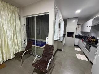 casa da piscina e churrasco - 1