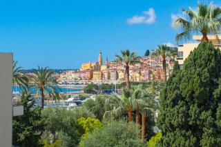 HIPPOCAMPE II - Vue d'Azur - Studio bord de mer - Menton Garavan - 9