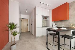 Stylish Studio for 2 Guests with a Spacious Balcony in Katowice by Noclegi Renters - 1